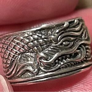 925 vintage Bali Legacy Dragon Ring in Sterling Silver size 5